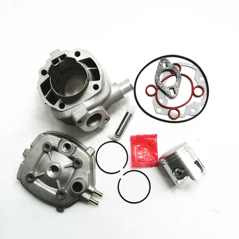 47mm aluminium cylinder nicasil coating Cylinder kit For Yamaha Aprilia Aerox Jog Sr 50 70 SR50 SR70  47mm Piston With 10mm Pin