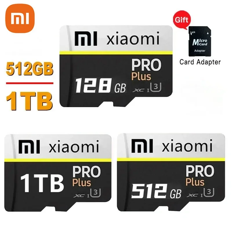 Original Xiaomi Speicher SD-Karte 128GB 256GB 512GB 1TB Hoch geschwindigkeit klasse 10 SD/TF Flash-Karte für Kamera/Telefon Mini SD-Karte kostenloses Schiff