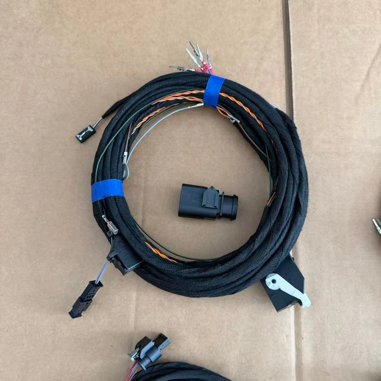 For VW Golf 7 Sagitar Jetta MK7 Tiguan MK2 T-roc Tayron Upgrade Rear and Front 8K OPS Reverse Radar Wires Cable