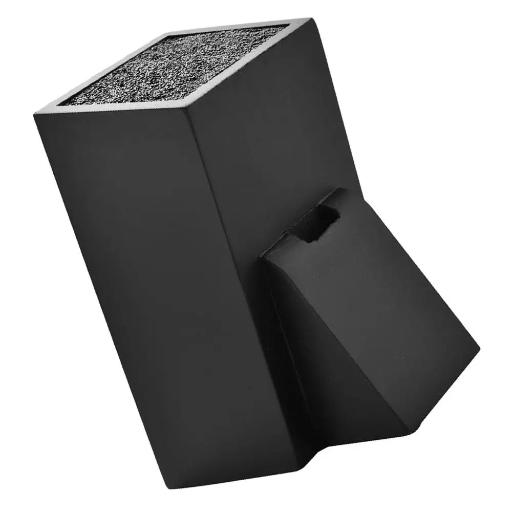 

Подставка для ножей, 1 шт., черная, разборная конструкция, простой органайзер для кухонной столешницы, для ножей, ножниц, резаков, бытовых инструментов