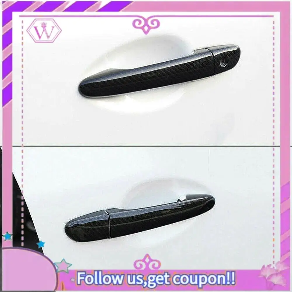 

Latest 8 PCS Car ABS Carbon Fiber 4 Door Handle Covers For Ford Focus Escape Kuga Ranger 2013 2014 2015 2016 2017 2018