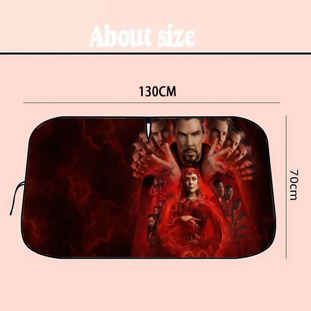 مظلة شمسية للزجاج الأمامي للسيارة من Marvel Doctor Strange، كتل الأشعة فوق البنفسجية، واقي ظلة عازل للسيارة #4