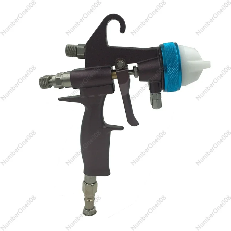 1202 Paint Sprayer Manual Spray Painting Pressure Mirror Chrome Spray Paint Double Nozzle Spray Gun for Chrome