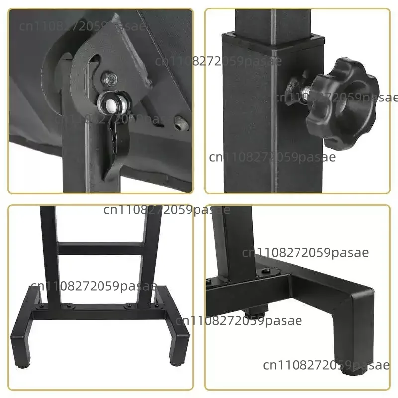 Hand Bracket, Plus Magnetic Tray, Stable and Foot-adjustable High and Low Panels  Adjustable Footrest
