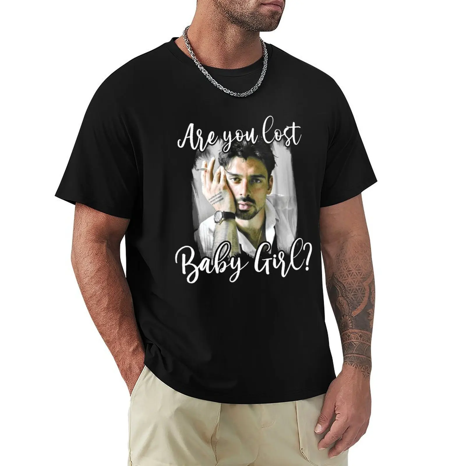 Are You Lost Baby Girl Cute Funny Netflix 365 Dni Days Massimo Movie Laura Poland Classic T-Shirt Long Lasting Casual T-Shirt