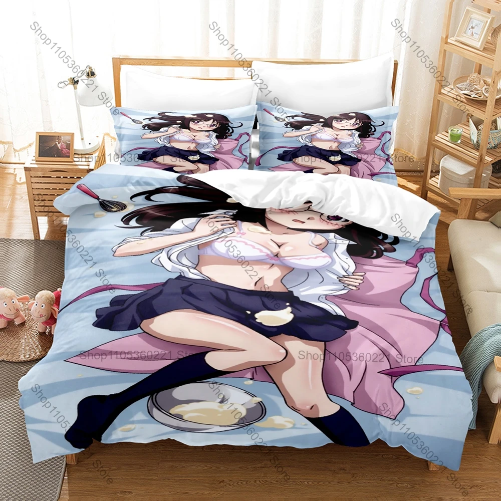 B Gata H Kei Yamada Kosuda Campus Love Anime Print Duvet Cover + 2 Pillowcases Anime Fans 3pcs Bedding Set