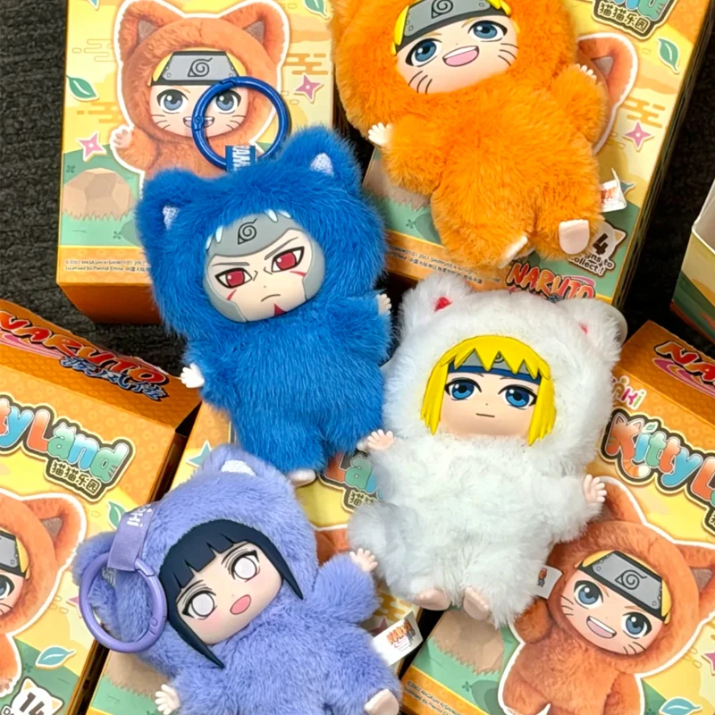 EAKI Naruto Kitten Land Series Blind Box Cute Naruto Stuffed Plush