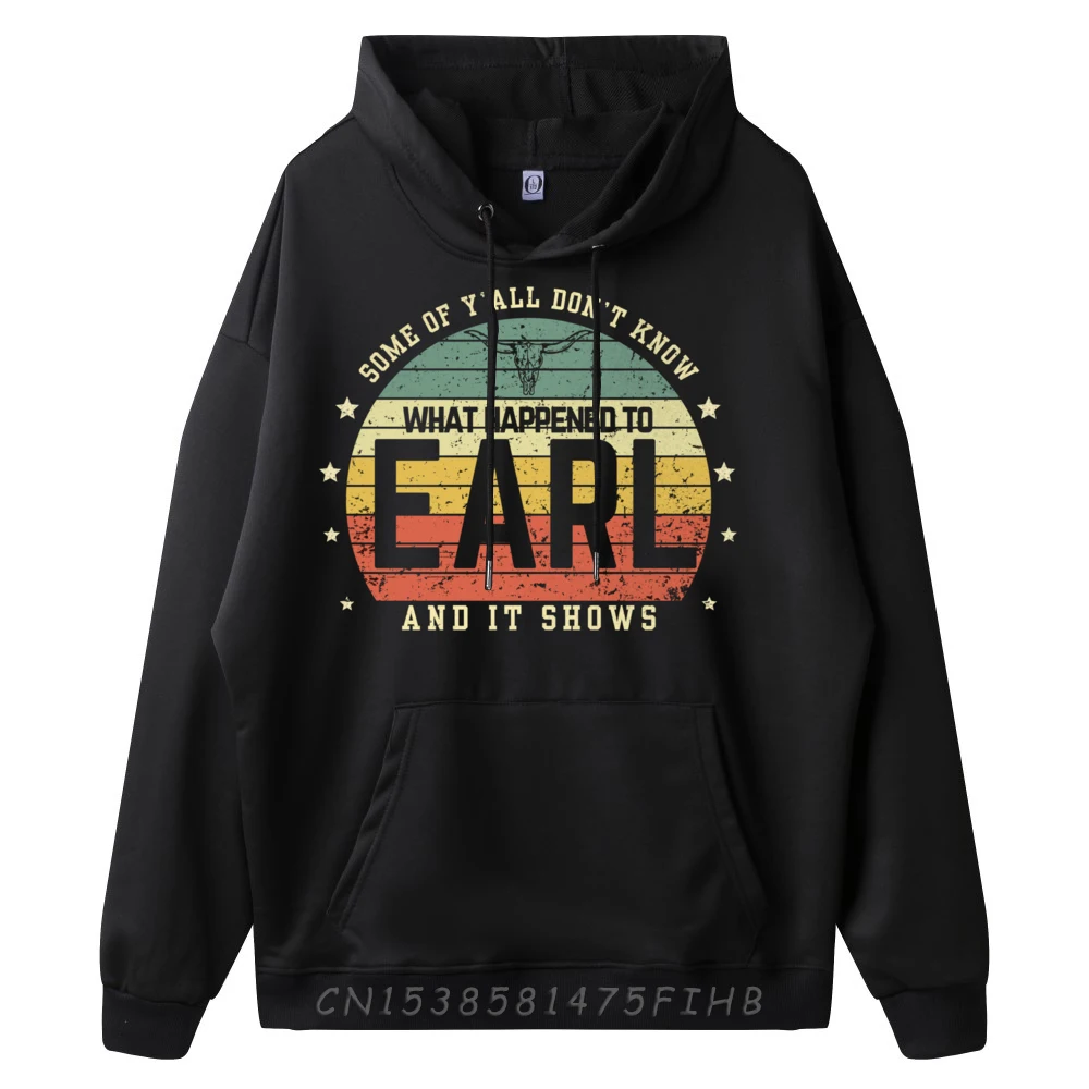 Some Of Y'all Don Know What Happened To Earl Cow Skull Mens Designer Hoodie Hoodie Homme Man Hooded Shirt