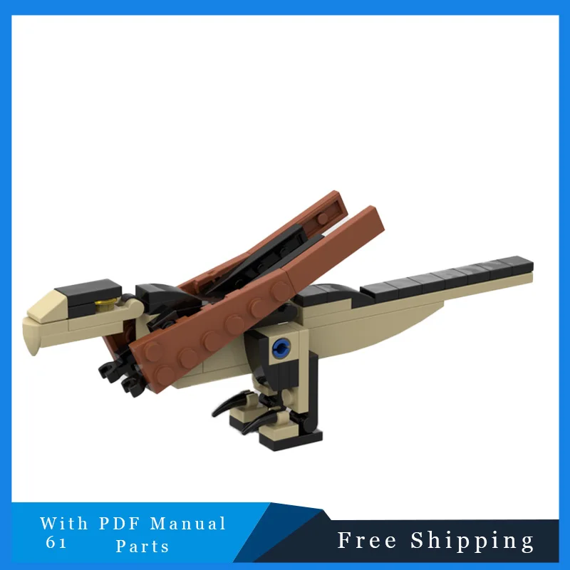 

61 шт. знаменитый фильм-персонаж-трансформер в дракон, строительные блоки, модель, образовательная DIY сборка, дисплей, игрушка для ребенка, подарок