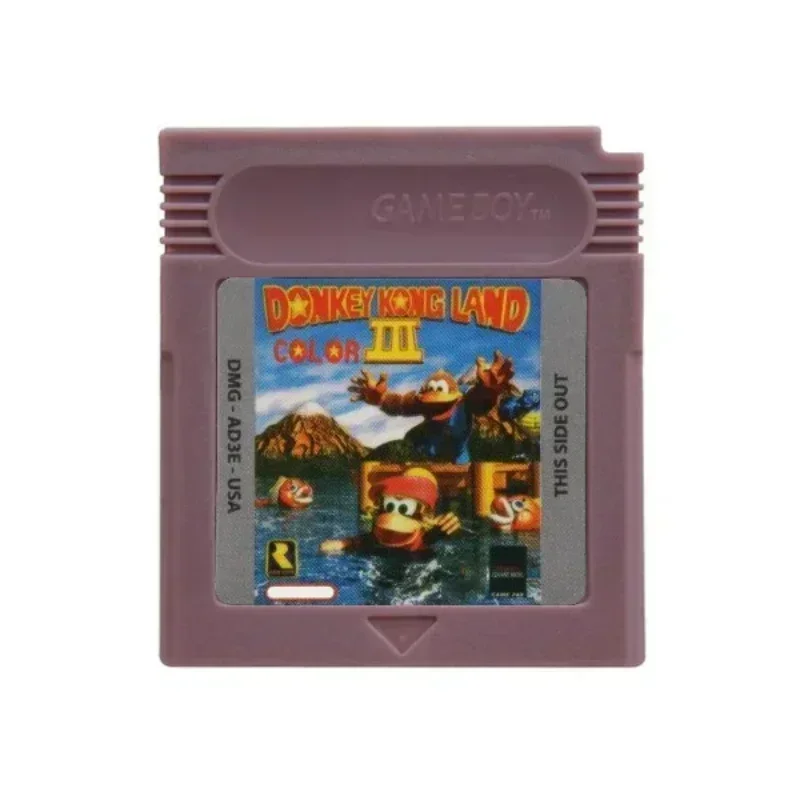 Mario Series GBC 16 Bit Game Video Game Cartridge Console Card 6 Golden Coins Wario Land Donkey Kong Wario Land 2 for GBC/GBA