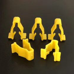 50/100pcs Car Wheel Arch Snap Fit Trim Clip 90601-SMG-003 For Honda Civic CRV HRV Trim Clips Auto Fastener Accessories Yellow