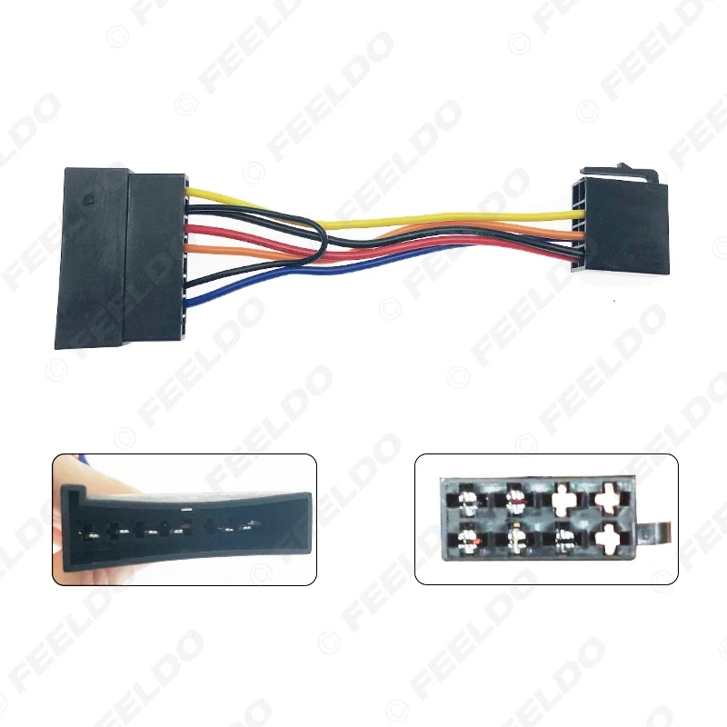 Car Audio Radio ISO Wiring Harness Adapter for Ford 85-05 Jaguar Lincoln Mercury ISO Standard Connector Wire