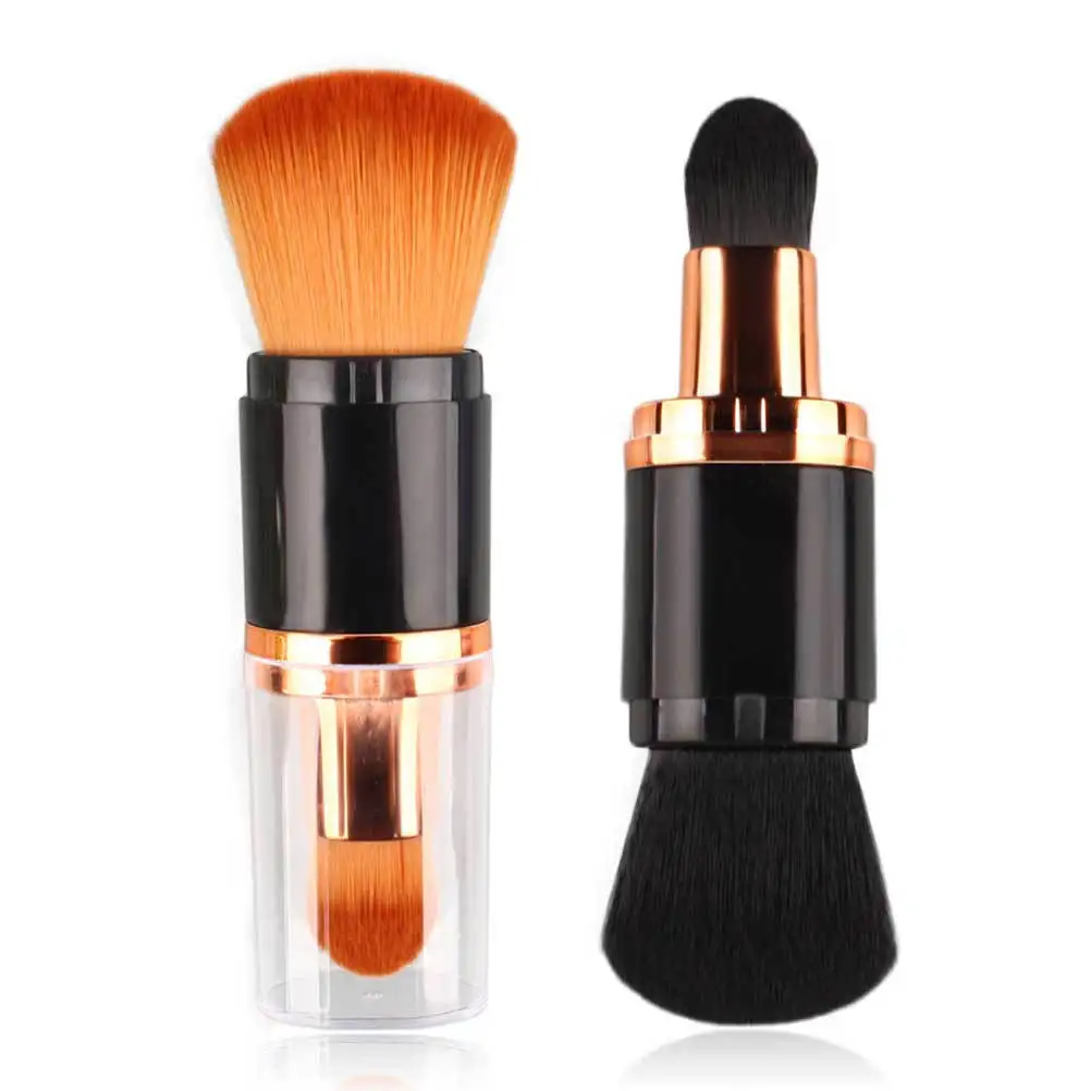 Wielofunkcyjny pędzel do makijażu Profesjonalne narzędzie do płynnej bazy, kremu, korektora, bez wypadania włosia, gęste włosie P072g