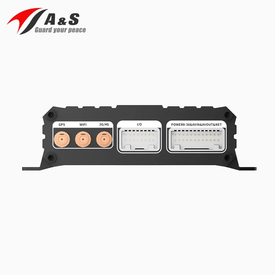 H.265 MDVR 4CH AHD 1080P tarjeta SD DVR móvil con GPS 4G WIFI para camión coche Taxi grabadora de vídeo de coche