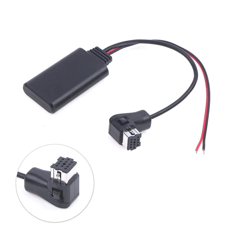 Receptor de áudio compatível com bluetooth para carro, compatível com adaptador auxiliar Pioneer Ip-Bus 11Pin
