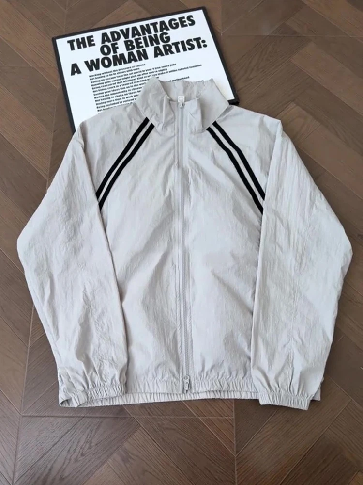 グレー軽量アイスシルクメンズ夏アウトドア釣り通気性速乾日焼け防止服アメリカンメッシュファッショナブルなユーススタイル