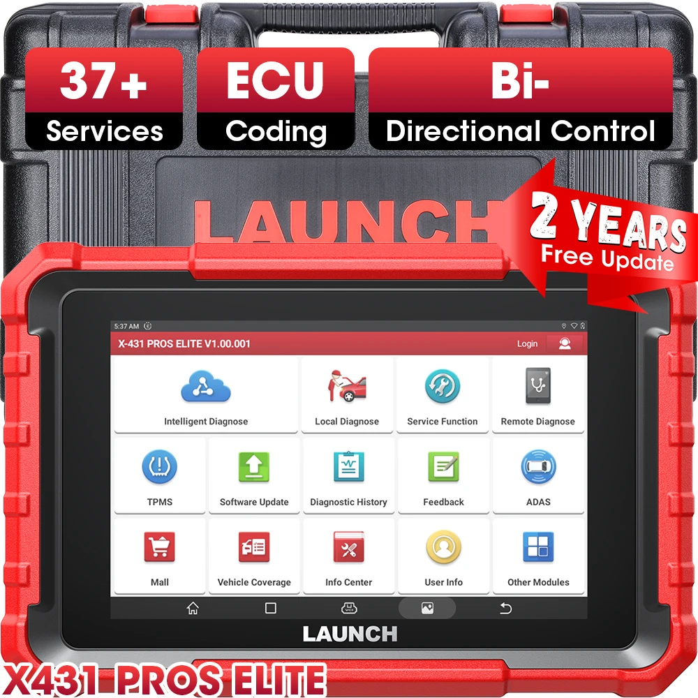LAUNCH X-431 PROS Elite Auto-Diagnosegerät Professionelles OBD 2 Diagnosewerkzeug Kfz-Werkzeug Auto-Scanner