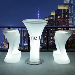 Led Bar Table Furniture Dj Booth Counter Kitchen Coffee Bright Standing Room Decor High Outdoor Tables Cocktail Gold Buffet Cool