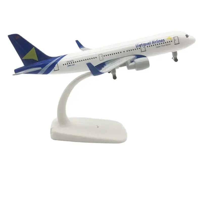 

Diecast Aviation A321 Civil Aviation Passenger Plane Model Alloy&Plastic Material 1:200 Scale Simulation Display Decoration