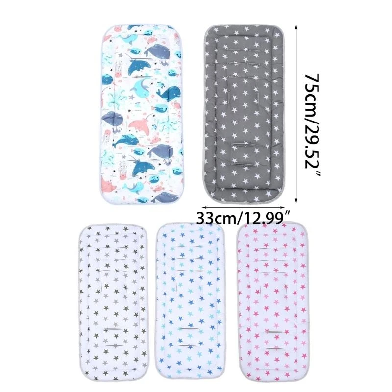 Y4QA Baby Stroller Cotton Pad for Stroller Breathable Mesh Cotton Cushion Mat