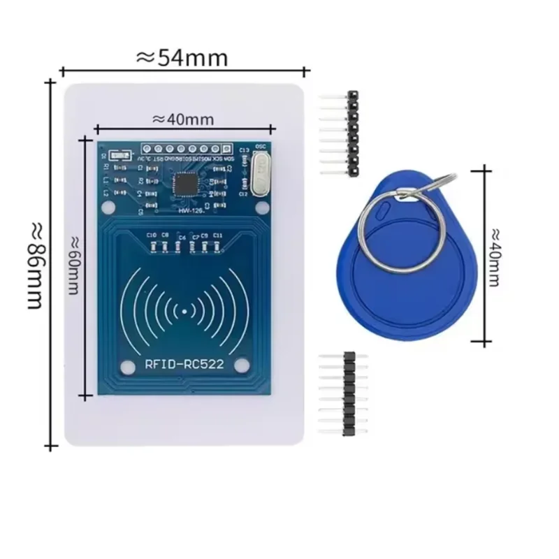 1‑10PCS MFRC‑522 RFID IC Card Sensor Module Anti‑Fall Waterproof Sensitive Reader For Arduino DIY Project