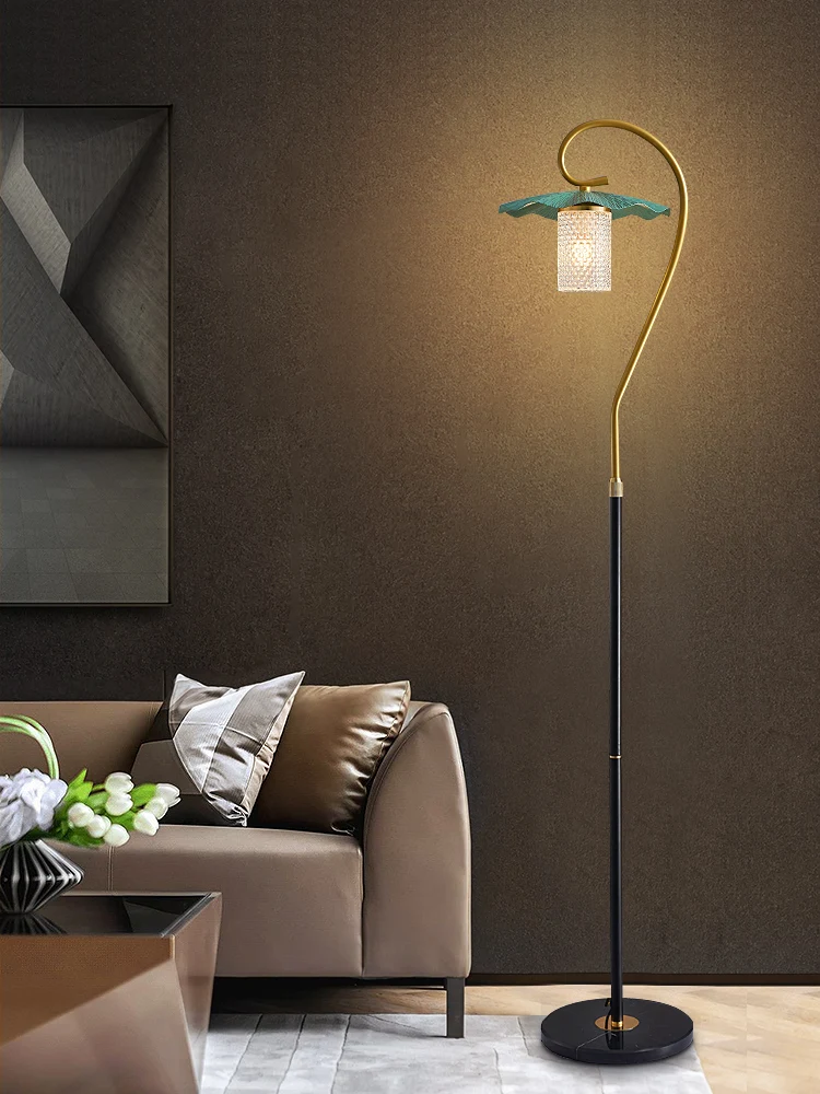 

Floor Lamp Living Room Bedroom Study Nordic Light Luxury Smart Decorative Creative Vertical Lamp