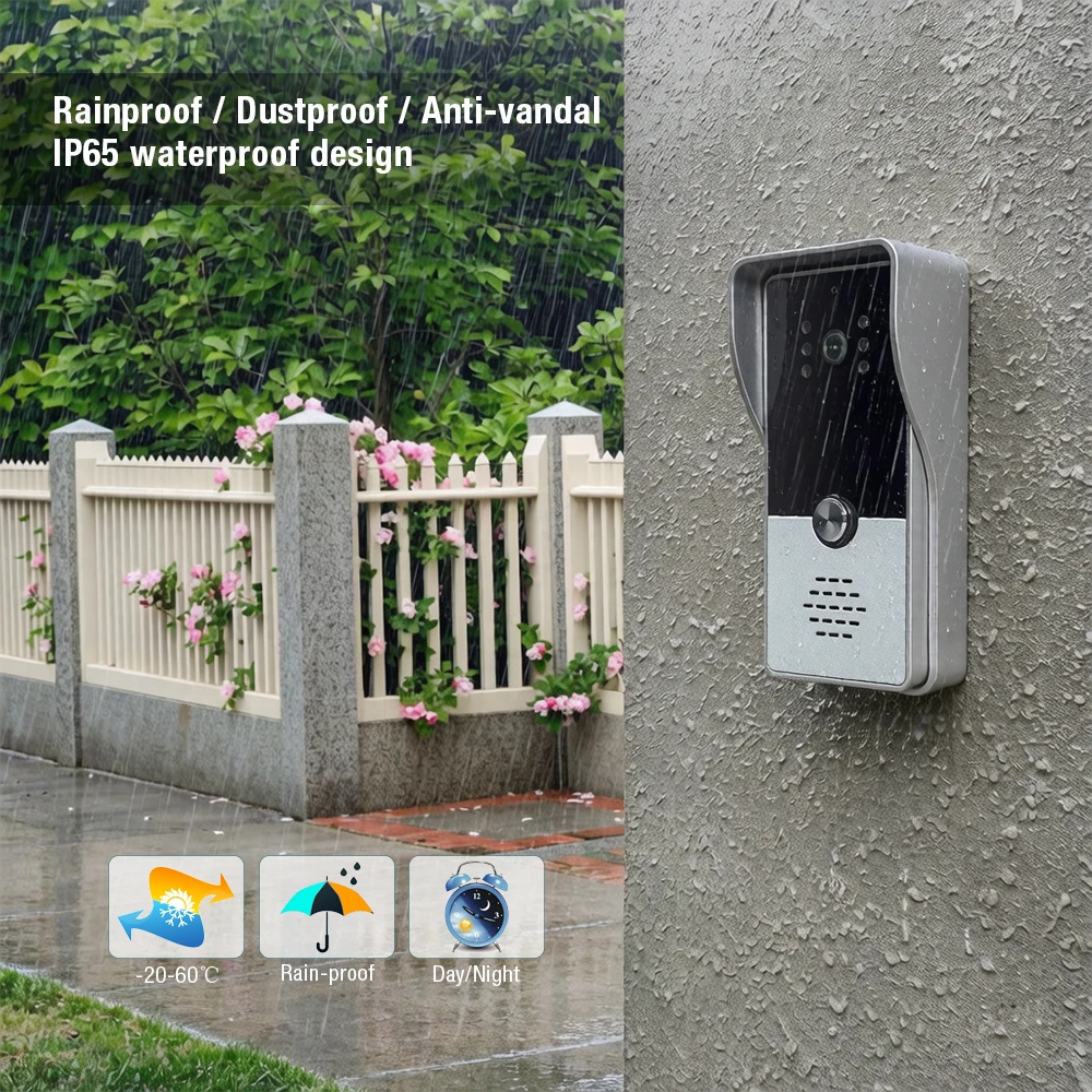 Hayway 4.3 Inch Video intercom - Smart Doorbell Wired ulasan dan harga