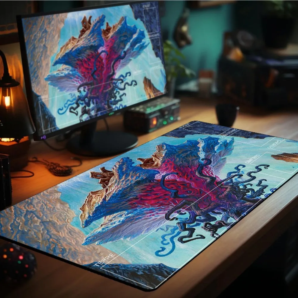 Fantasy patterns, TCG/CCG card game pad, suitable for collectible card games and individual battle competitions