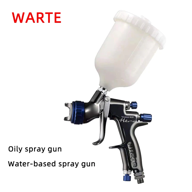 WARTE Spray Gun Top  Pot 1.3 Nozzle Gravity Type High Atomization Oily Water-based Paint General Airbrush