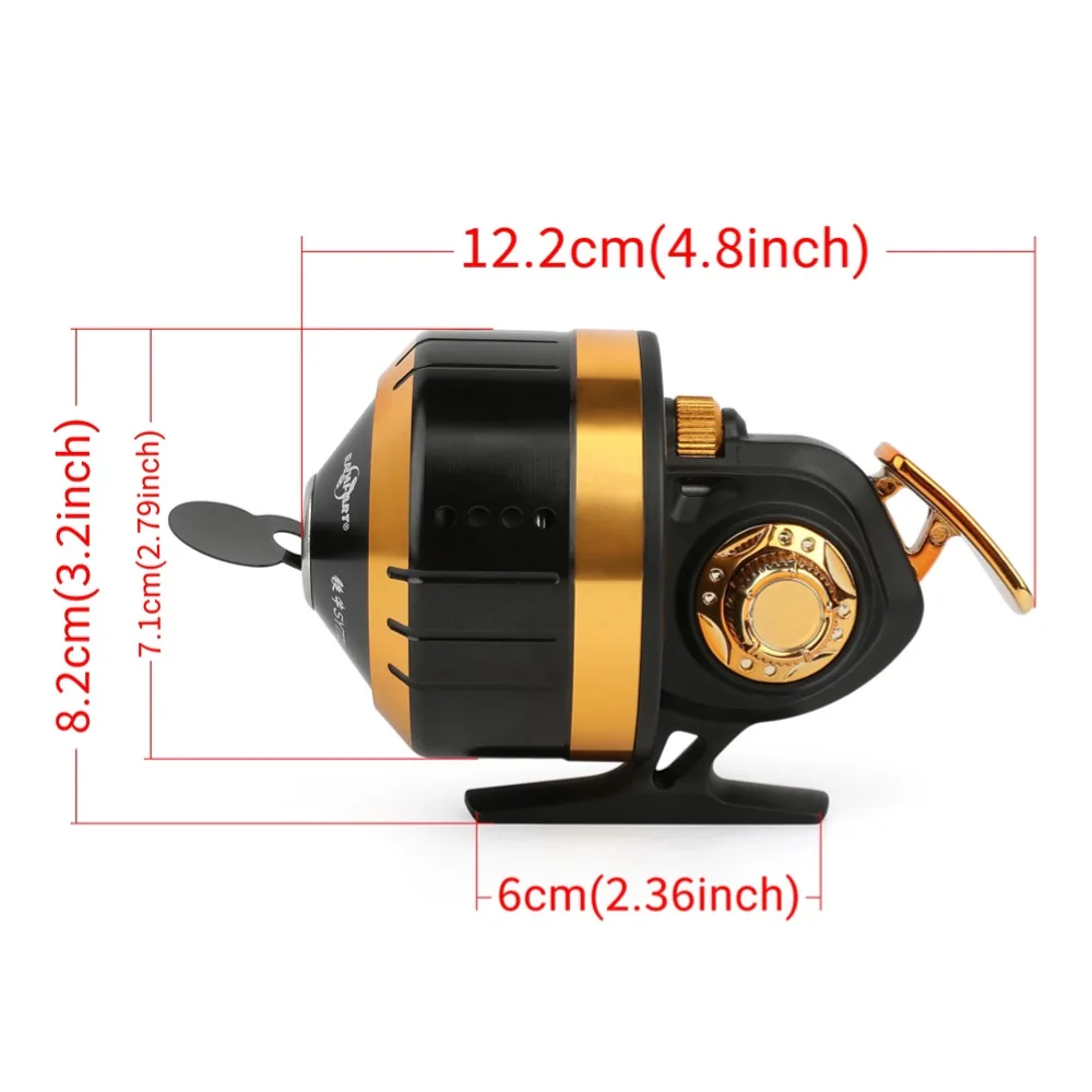 SY-770 New Fishing Reel Wheel Full-Metal Bowfishing Shooting Reel R/L Hand for Recurve Compound Bow Fishing Archery Accessories