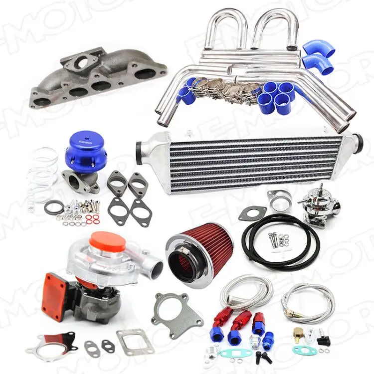 Turbo Kits For Fit For Hon*da Acco*rd 94-02 F22 F22B F23A SOHC 2.2/2.3L T3/T4