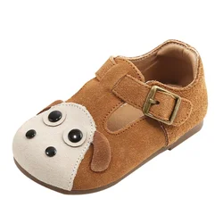 Nuove scarpe da bambino per ragazze in pelle per bambini scarpe a piedi nudi suola morbida scarpe da principessa moda scarpe da ginnastica per bambine EU15-25