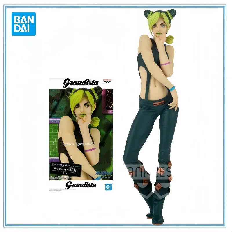 

BANDAI в наличии, оригинальный камень JoJo's Bizarre Adventure Ocean Grandista, 26 см, Джолин Куджо, подарки, игрушки, модель, украшение
