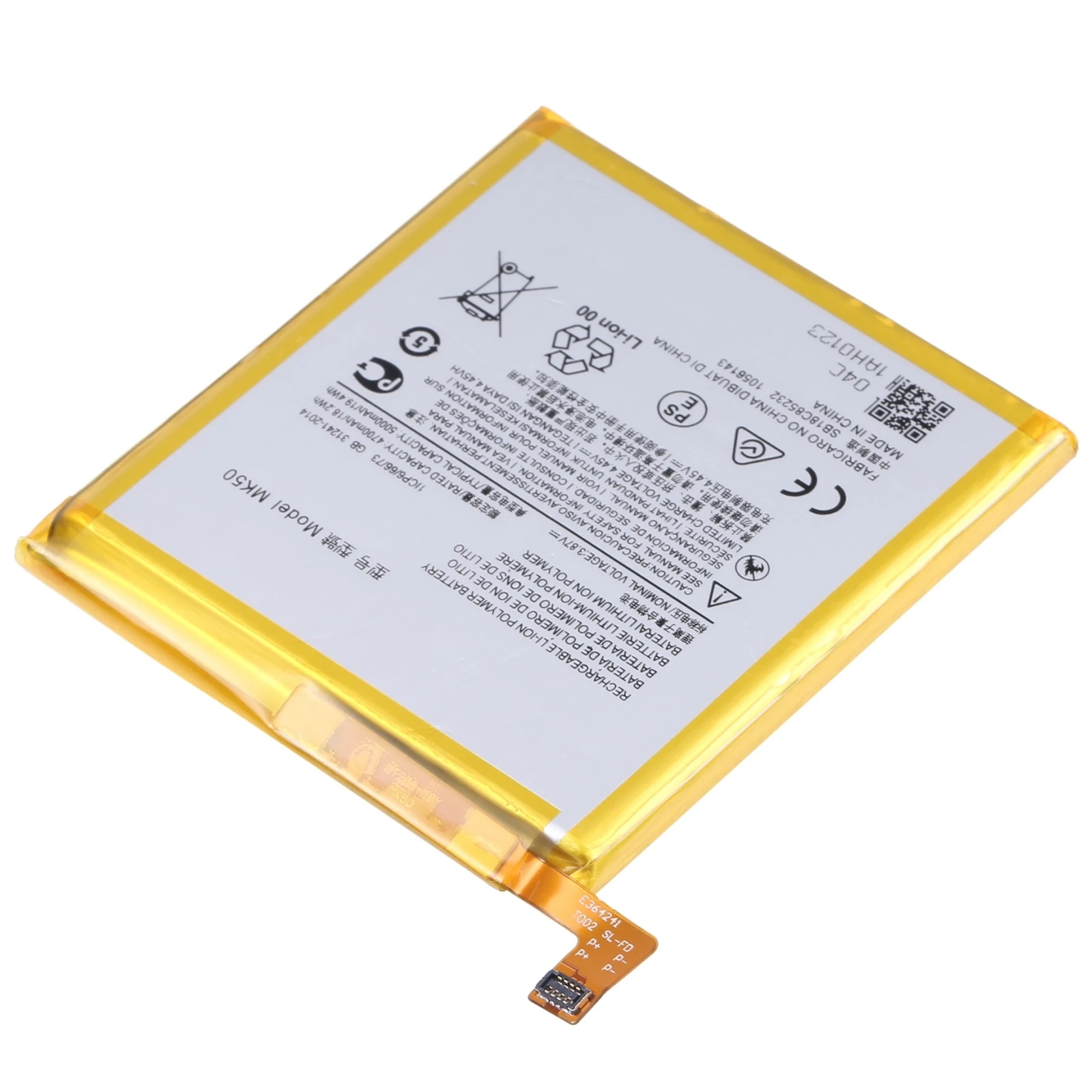 For Motorola One 5G Ace Fusion Plus Power P30 Note G9 Plus G9 Play 5000mAh Replacement Li-Polymer Battery MK50 LG50 MG50 JK50