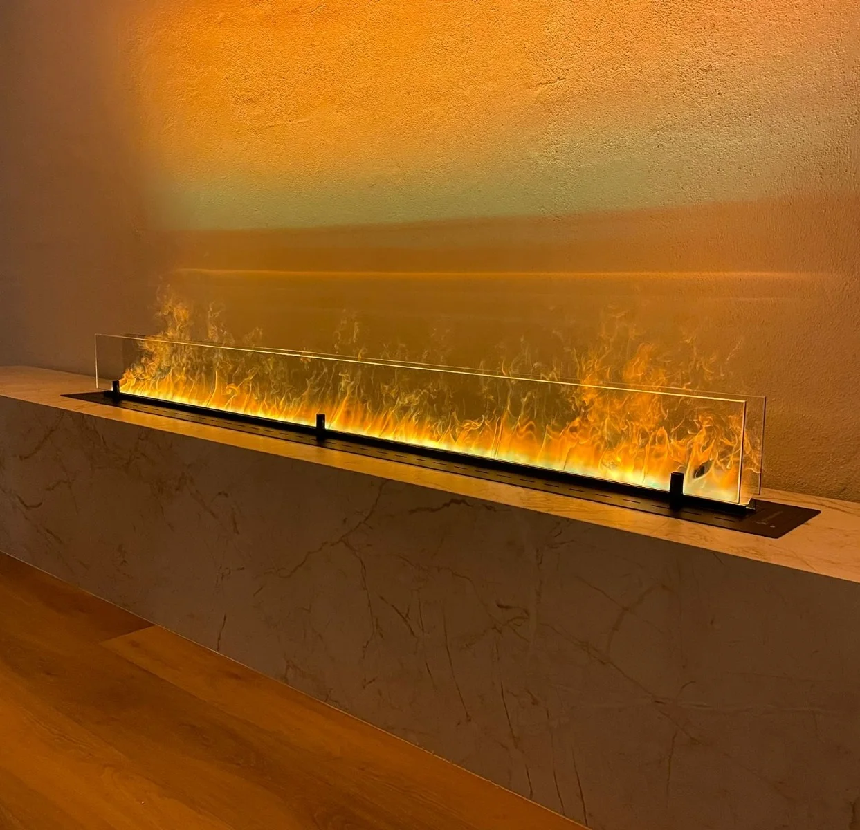 ホットセール両面水蒸気暖炉