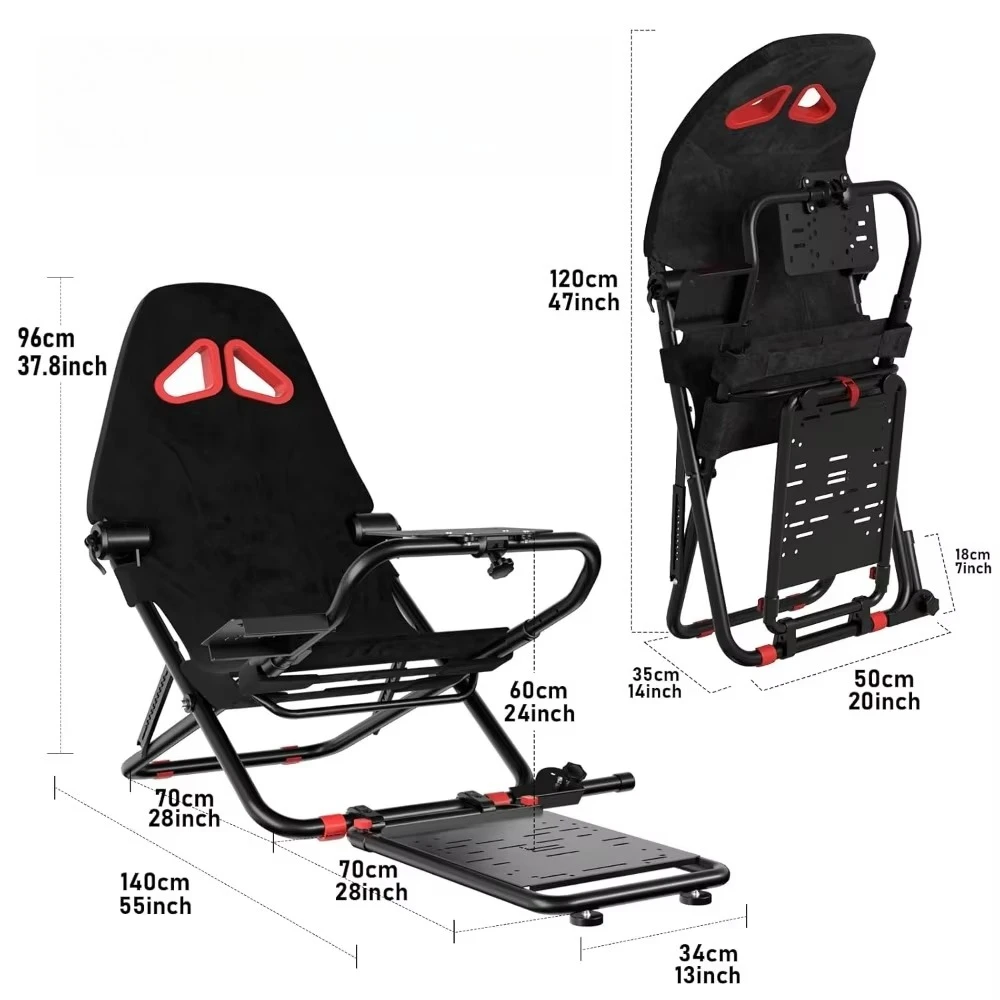 Schnelle Lieferung Simulator-Cockpit für G920 G29 G923, Rennsimulator für Thrustmaster T248X T248 T300 T150 458