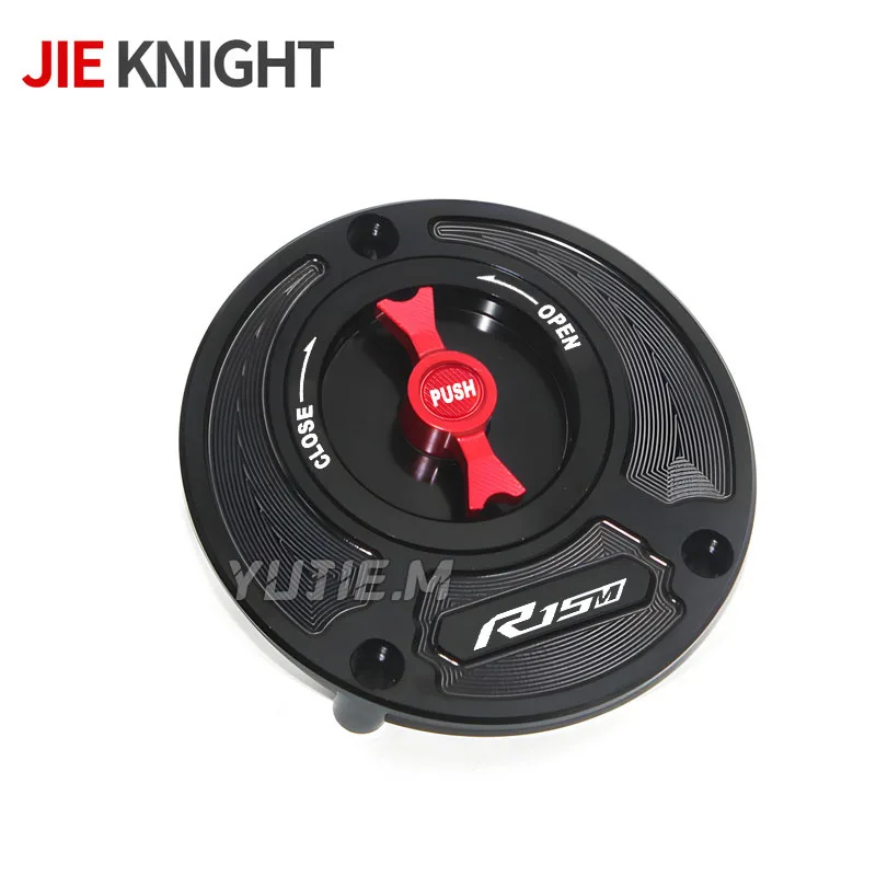 For Yamaha YZF R15 V3 R15M R15 V4 YZF R15V3 2017-2021  R15V4 R15M 2022-2023 Keyless Motorcycle Fuel Gas Tank cap Cover