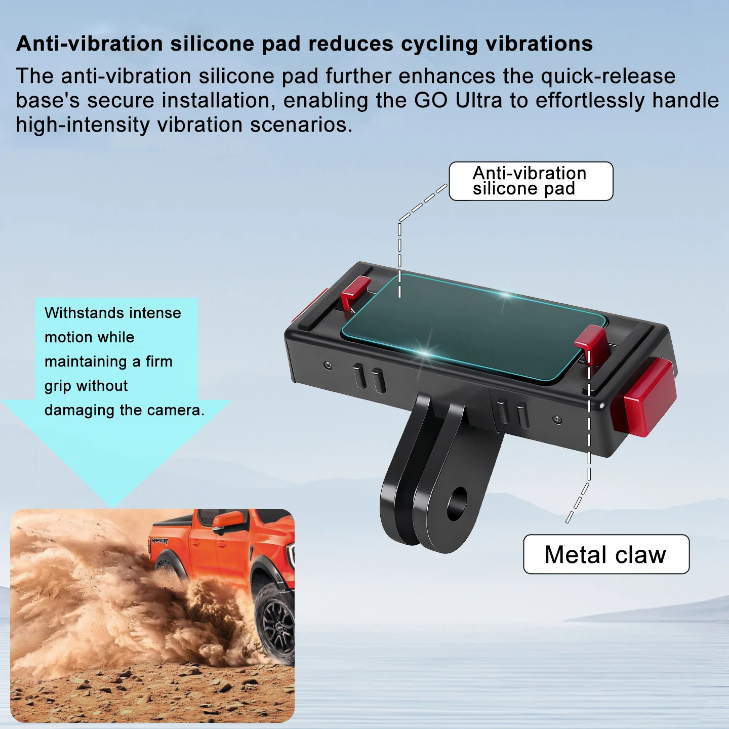 

Magnetic Quick Release Adapter Mount for Insta360 GO Ultra Camera Stand Mount Adapter Accessory