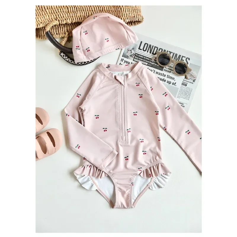 

Купальники для девочек, устойчивый к хлору и солнцезащитный купальник для девочек, детские купальники, пляжные шорты, детские милые купальники для отпуска, бикини