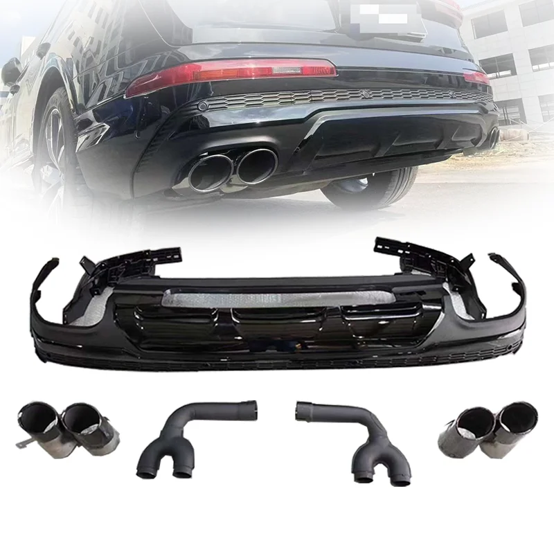 

New High Quality Rear Diffuser Exhaust Pipe For Audi 21-25 Q7 Upgrade To SQ7