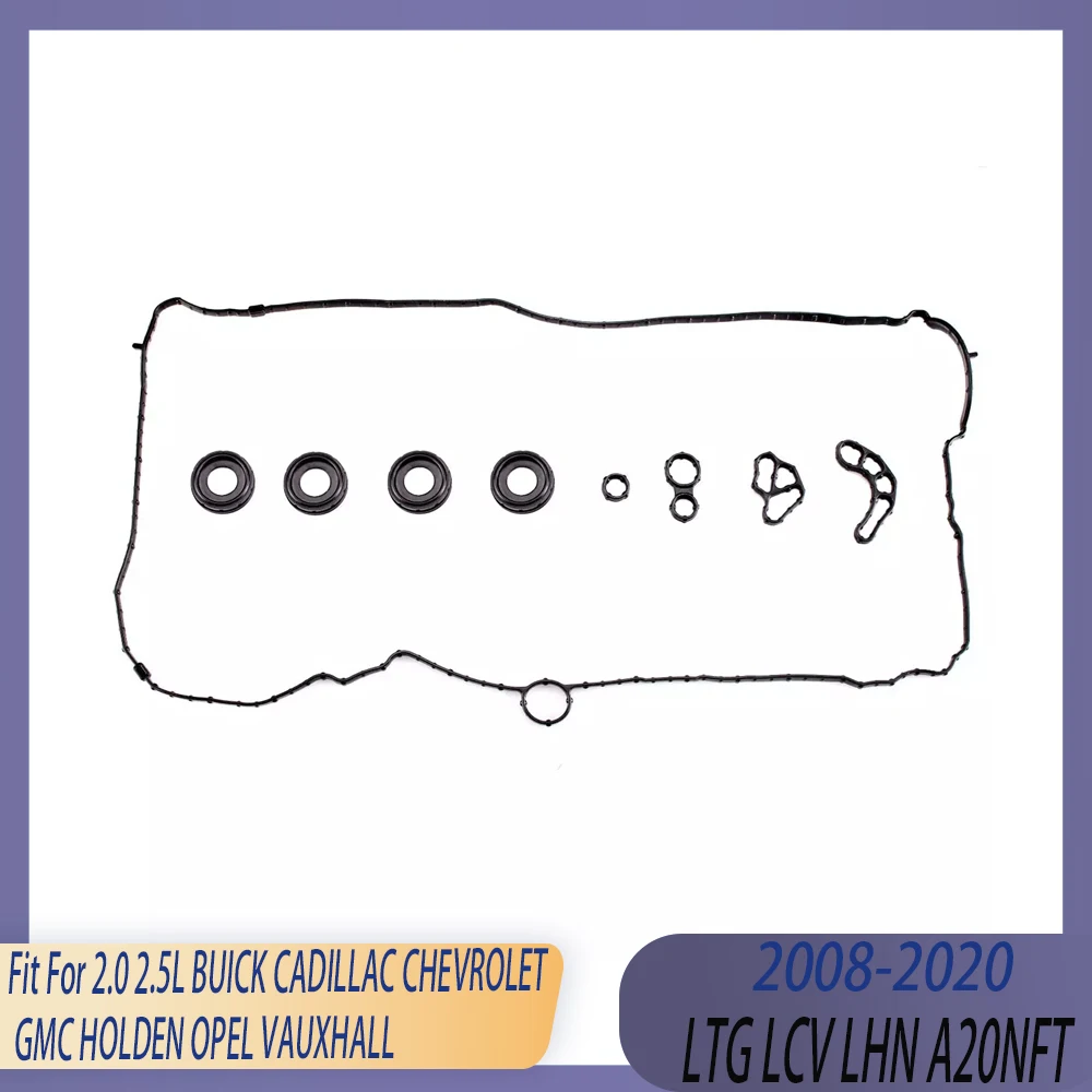 Engine Parts Valve Gasket Set Fit 2.0 2.5 L T Gas LTG LCV LHN A20NFT 08-20 For BUICK CADILLAC CHEVROLET GMC HOLDEN OPEL VAUXHALL