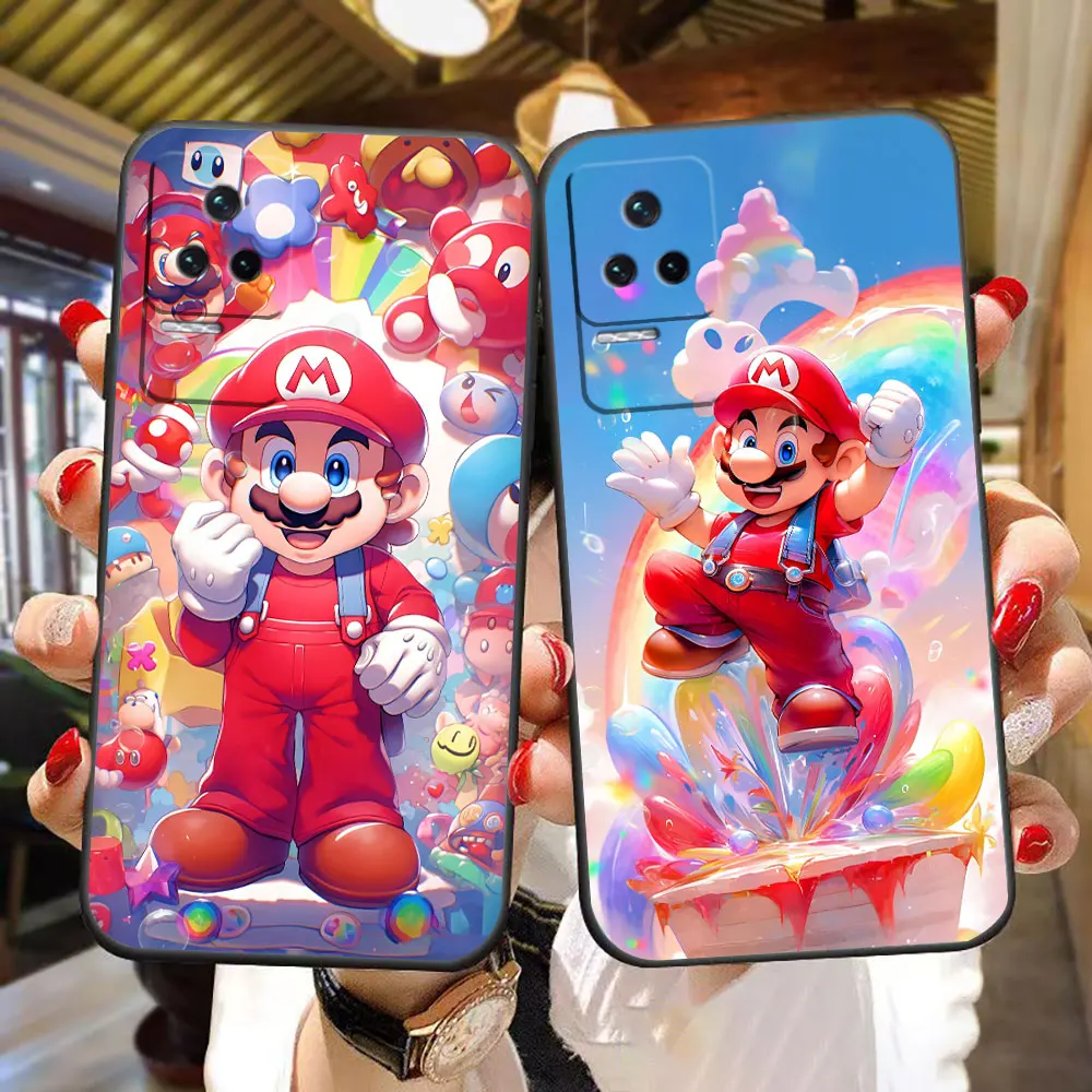 

The Super M-Marios Bros Phone Case For Redmi K60 K40 K30 13C 12 12C 10 10C 9 9T 9C 9A 8 8A 7A 6A A2 A1 GO ULTRA PLUS Case Funda