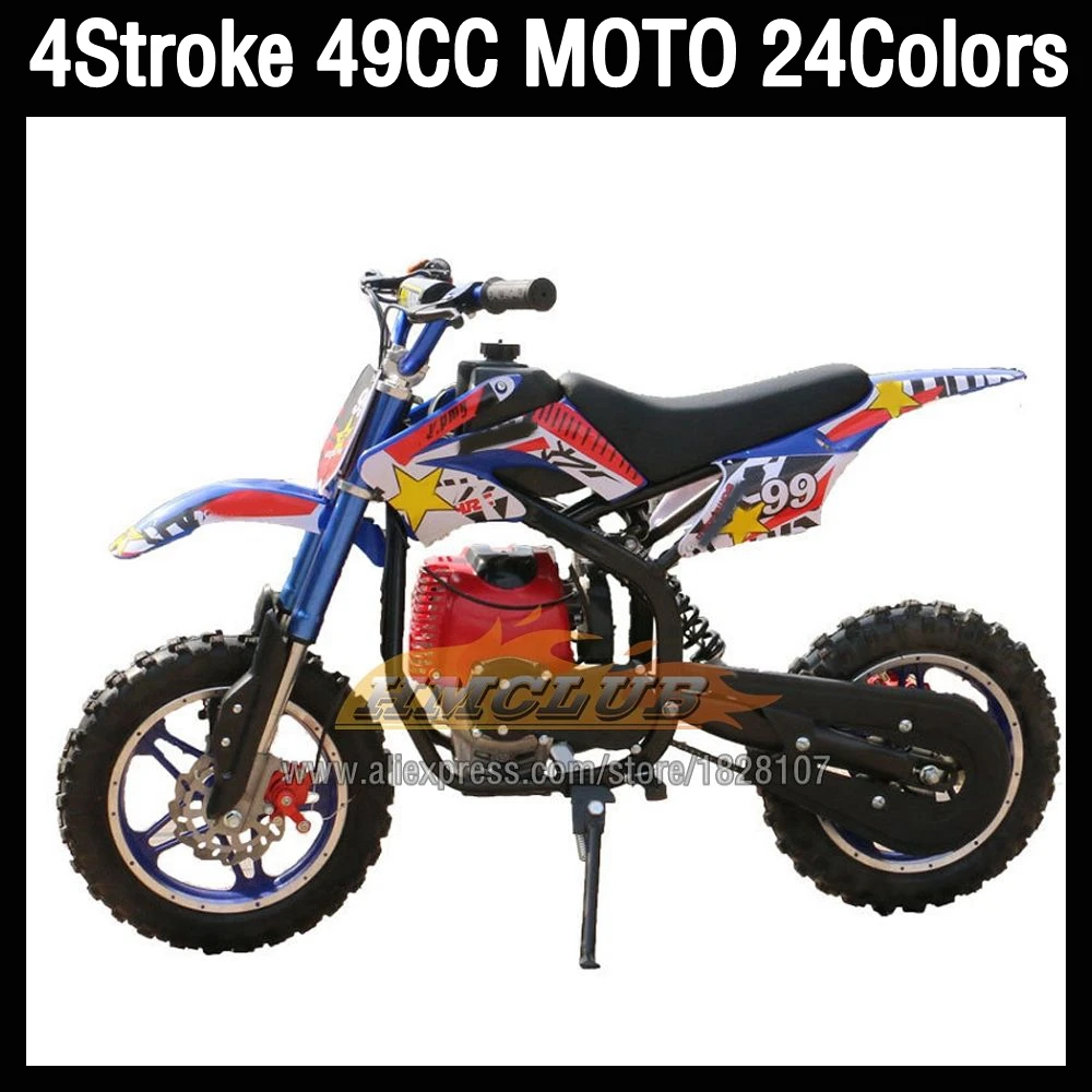 4Stroke ATV OFF-road Gasoline Motorcycle 49 50 CC Racing MOTO Dirt Bike Trail-bike Trail bike Crosscountry Scrambling Motorbike