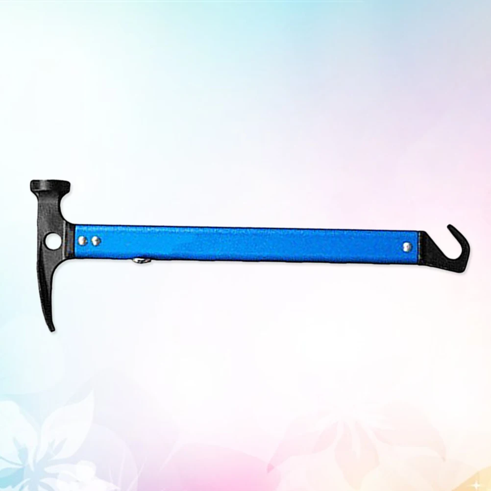 

Tent Floor Hammer for Survival Accessories Peg Camping Wild Trips Pegs Beach Stake Mallet Alloy Pole Fixing Stakes