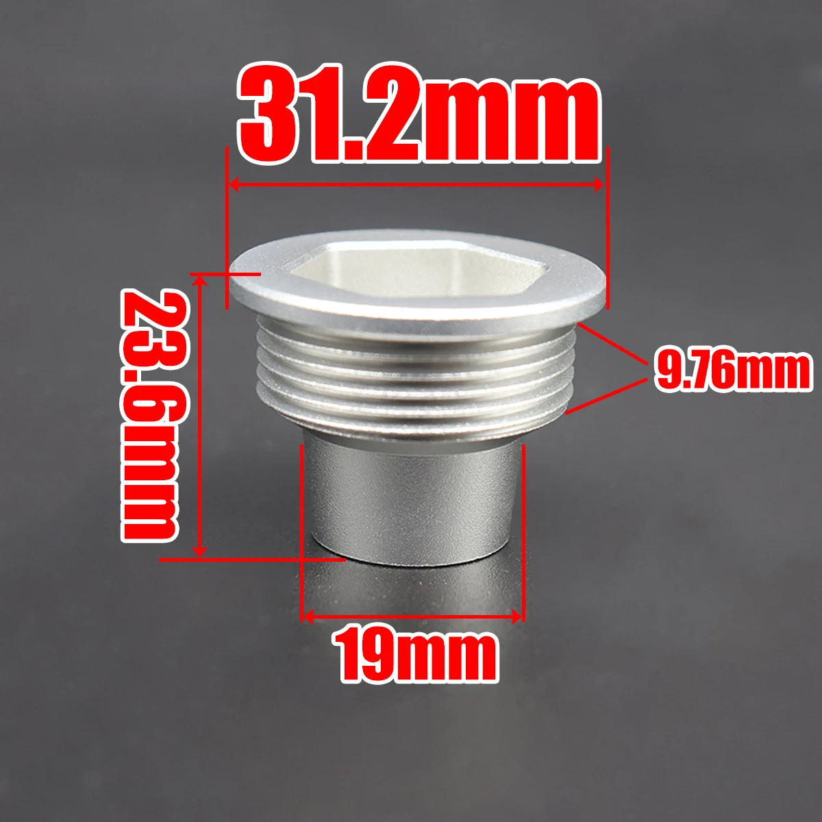 Set isi 4 buah untuk VW Audi Skoda Seat New Upgrade kursi cangkir aluminium Seat Parts suku cadang pengganti mobil