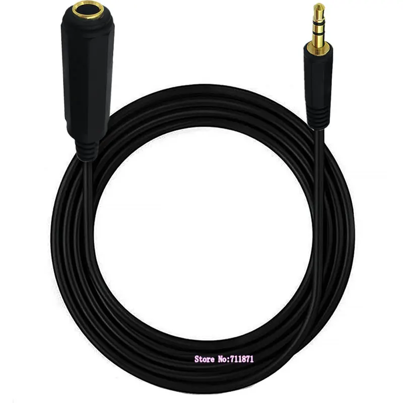 Mono TS 3.5 Male to  6.35 Female Adapter Cable Line Stereo TRS 3.5mm Male to 6.35mm Female Aduio Cord Wire 6.35 F 3.5 M Cable
