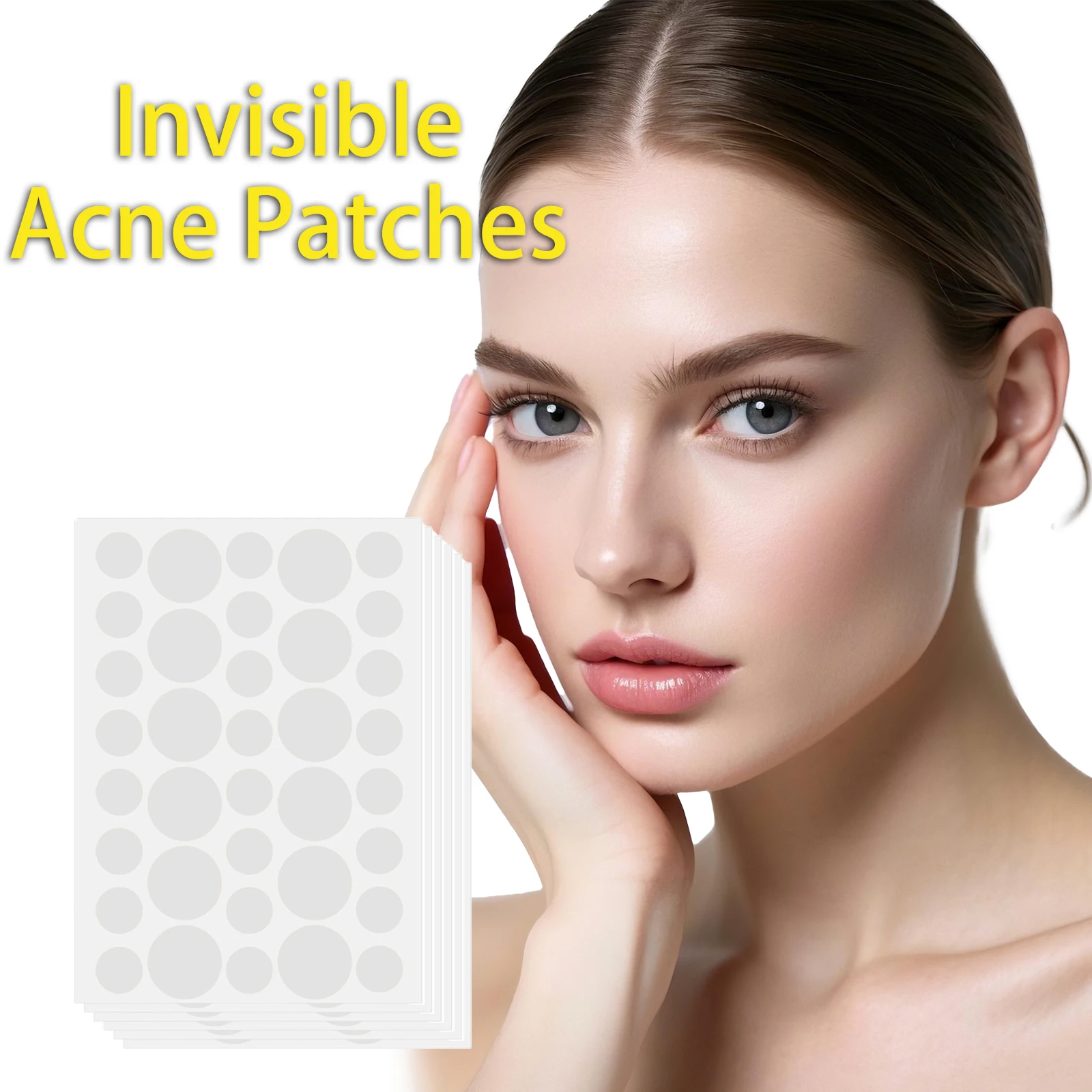 

216Pcs Invisible Acne Patches Removal Pimple Anti-Acne Hydrocolloid Patches Spots Marks Concealer Repair Sticker Waterproof