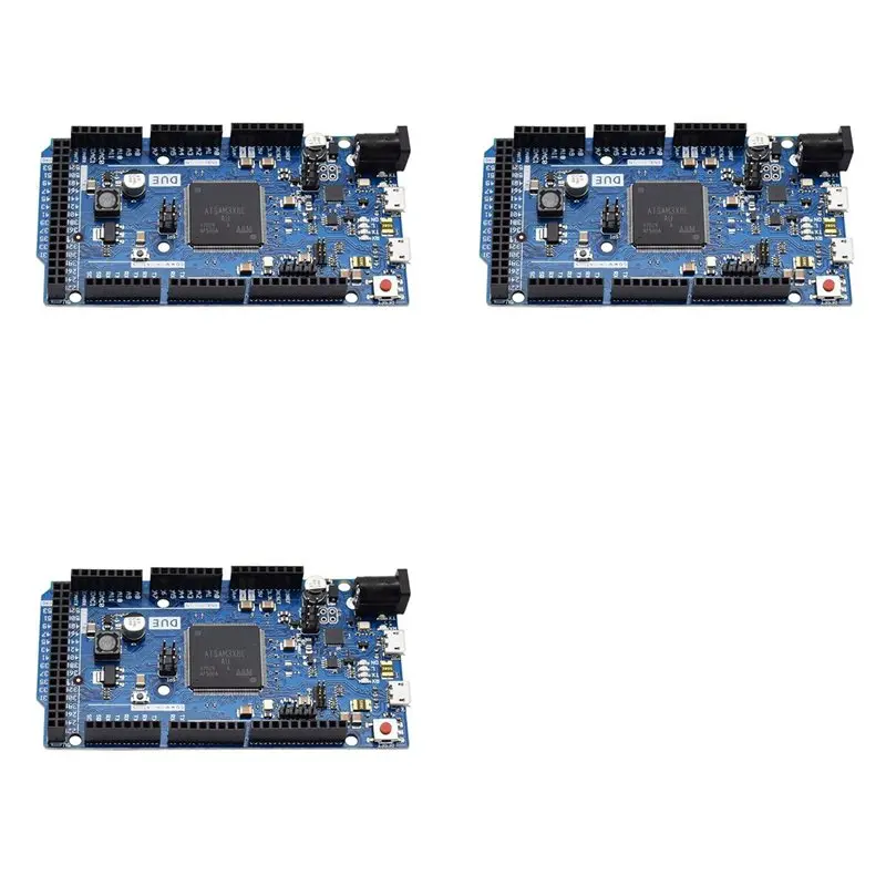 Carte de développement B03B-3X DUE R3, module de contrôle principal d'apprentissage 32 bits SAM3X8E pour carte de développement Arduino