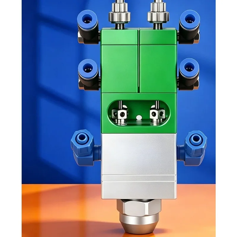 for ABS double-liquid two-component suction-back dispensing valve high-precision U-V silicone large-flow gluing machine