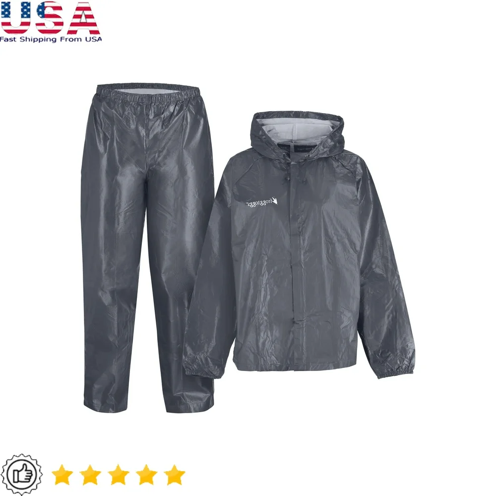 

Женский ультра-легкий дождевик, водонепроницаемая легкая компактная куртка и брюки, эластичная резинка на талии, регулируемый капюшон, ветрозащитный